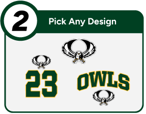 LYNBROOK HIGH SCHOOL OWLS Customize It Banner - Step 2 Banner