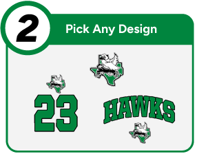IOWA PARK HIGH SCHOOL HAWKS Customize It Banner - Step 2 Banner