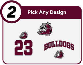 JEFFERSON HIGH SCHOOL BULLDOGS Customize It Banner - Step 2 Banner