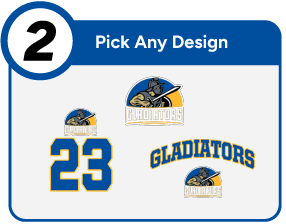 GAHR HIGH SCHOOL GLADIATORS Customize It Banner - Step 2 Banner