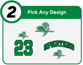 OAK LAWN COMMUNITY HIGH SCHOOL SPARTANS Customize It Banner - Step 2 Banner