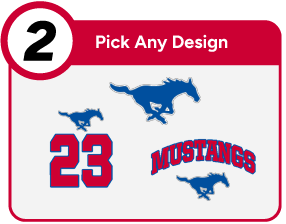 MEDINA HIGH SCHOOL MUSTANGS Customize It Banner - Step 2 Banner