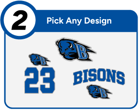 BEDFORD HIGH SCHOOL BISONS Customize It Banner - Step 2 Banner