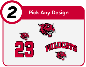 KIRBYVILLE HIGH SCHOOL WILDCATS Customize It Banner - Step 2 Banner