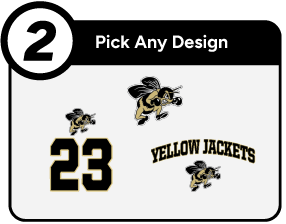 PERRYSBURG HIGH SCHOOL YELLOW JACKETS Customize It Banner - Step 2 Banner