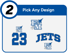FRANKLIN MONROE HIGH SCHOOL JETS Customize It Banner - Step 2 Banner