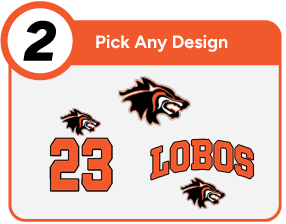LOS AMIGOS HIGH SCHOOL LOBOS Customize It Banner - Step 2 Banner