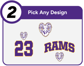 SOUTH HAVEN HIGH SCHOOL RAMS Customize It Banner - Step 2 Banner