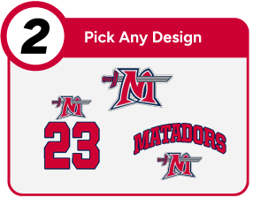 BOLSA GRANDE HIGH SCHOOL MATADORS Customize It Banner - Step 2 Banner
