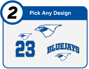 PETERSBURG PORTA HIGH SCHOOL BLUEJAYS Customize It Banner - Step 2 Banner