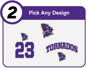 HERBERT HOOVER HIGH SCHOOL TORNADOS Customize It Banner - Step 2 Banner