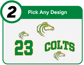 COLSTRIP HIGH SCHOOL COLTS Customize It Banner - Step 2 Banner