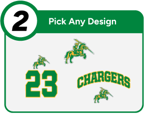 EDISON HIGH SCHOOL CHARGERS Customize It Banner - Step 2 Banner