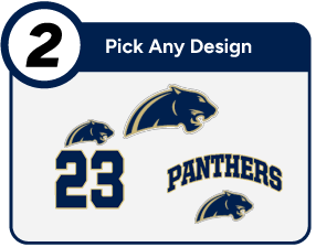 ST. MARY CENTRAL CATHOLIC PANTHERS Customize It Banner - Step 2 Banner
