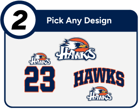 GALLATIN COUNTY HIGH SCHOOL HAWKS Customize It Banner - Step 2 Banner