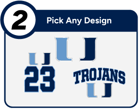 UNIVERSITY HIGH SCHOOL TROJANS Customize It Banner - Step 2 Banner
