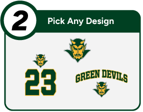 NORTH ADAMS HIGH SCHOOL GREEN DEVILS Customize It Banner - Step 2 Banner
