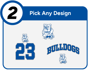 RIVERSIDE BROOKFIELD HIGH SCHOOL BULLDOGS Customize It Banner - Step 2 Banner