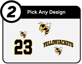 VANDERBILT AREA SCHOOL YELLOWJACKETS Customize It Banner - Step 2 Banner