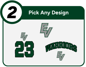 EAGLE'S VIEW ACADEMY WARRIORS Customize It Banner - Step 2 Banner