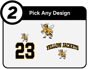 SIDNEY HIGH SCHOOL YELLOW JACKETS Customize It Banner - Step 2 Banner