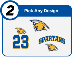 WEBBERVILLE HIGH SCHOOL SPARTANS Customize It Banner - Step 2 Banner