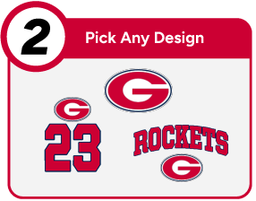 JOHN GLENN HIGH SCHOOL ROCKETS Customize It Banner - Step 2 Banner