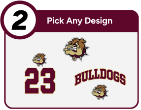 STOW HIGH SCHOOL BULLDOGS Customize It Banner - Step 2 Banner