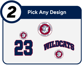 DEMING HIGH SCHOOL WILDCATS Customize It Banner - Step 2 Banner