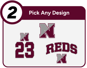NEWARK HIGH SCHOOL REDS Customize It Banner - Step 2 Banner