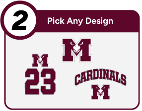 MAUD HIGH SCHOOL CARDINALS Customize It Banner - Step 2 Banner