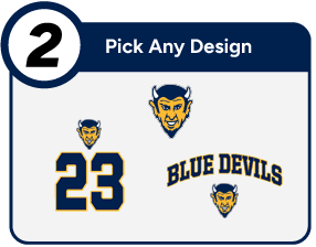 TALLMADGE HIGH SCHOOL BLUE DEVILS Customize It Banner - Step 2 Banner