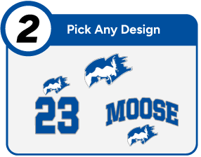 PALMER HIGH SCHOOL MOOSE Customize It Banner - Step 2 Banner