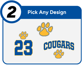 SPRINGFIELD HIGH SCHOOL COUGARS Customize It Banner - Step 2 Banner