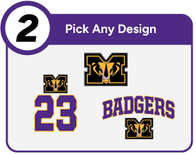 MERKEL HIGH SCHOOL BADGERS Customize It Banner - Step 2 Banner