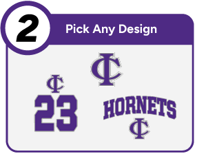 IRION COUNTY HIGH SCHOOL HORNETS Customize It Banner - Step 2 Banner