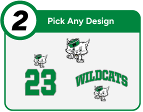 MONROVIA HIGH SCHOOL WILDCATS Customize It Banner - Step 2 Banner