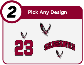 FRANKLIN COUNTY HIGH SCHOOL SEAHAWKS Customize It Banner - Step 2 Banner
