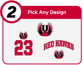 UNION HIGH SCHOOL RED HAWKS Customize It Banner - Step 2 Banner