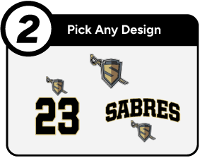 STREAMWOOD HIGH SCHOOL SABRES Customize It Banner - Step 2 Banner