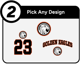 TYRONE AREA SENIOR HIGH SCHOOL GOLDEN EAGLES Customize It Banner - Step 2 Banner