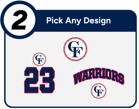 CENTRAL FALLS HIGH SCHOOL WARRIORS Customize It Banner - Step 2 Banner