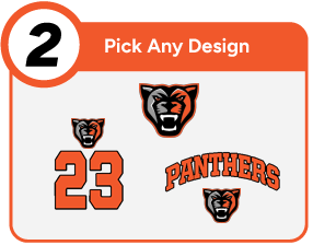 ORANGE HIGH SCHOOL PANTHERS Customize It Banner - Step 2 Banner