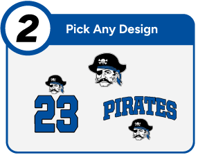 PEARL RIVER HIGH SCHOOL PIRATES Customize It Banner - Step 2 Banner