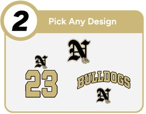 NEDERLAND HIGH SCHOOL BULLDOGS Customize It Banner - Step 2 Banner