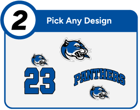 HERITAGE HIGH SCHOOL PANTHERS Customize It Banner - Step 2 Banner