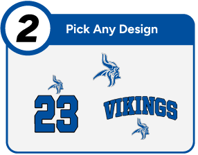 PETERSBURG HIGH SCHOOL VIKINGS Customize It Banner - Step 2 Banner