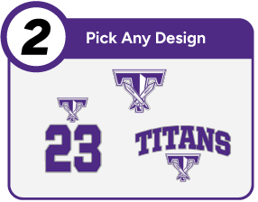 TENOROC HIGH SCHOOL TITANS Customize It Banner - Step 2 Banner