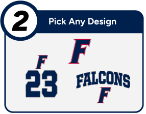 FIVAY HIGH SCHOOL FALCONS Customize It Banner - Step 2 Banner