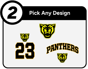 BRISTOL HIGH SCHOOL PANTHERS Customize It Banner - Step 2 Banner
